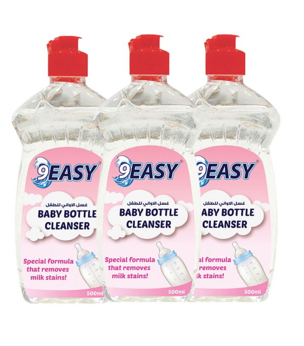 9easy Baby Bottle Cleaner 500ml Pack of 3