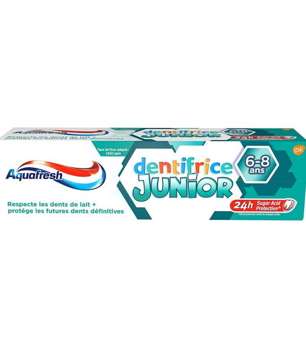 Aquafresh Dentrifrice Junior 6-8 years 75ml
