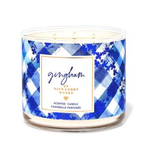 Bath & Body Works Gingham 3 Wick Candle