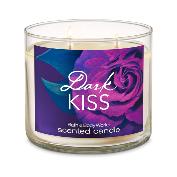 Bath & Body Works and DARK KISS 3-Wick Candle