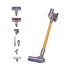 Dyson V8 Absolute, Yellow Silver Cordless Vacuum Cleaner
