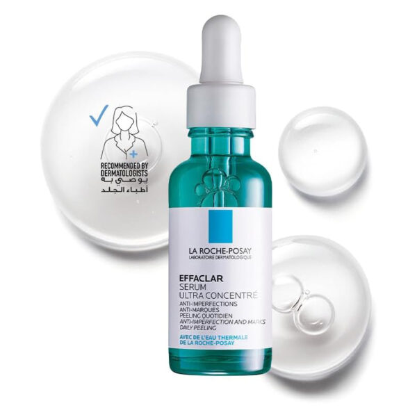 La Roche-Posay Effaclar Acne Serum with Salicylic Acid and Niacinamide for Oily and Acne Prone Skin 30ml