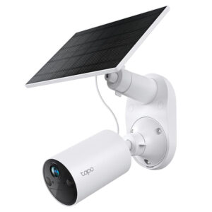 Tapo TP-Link Solar-Powered Security Camera Kit, 2K Wireless Battery Camera w/Solar Panel Base, Smart Person Detection, SD/Cloud Storage, Spotlight Color Night Vision, No Hub Needed ( C410 KIT)