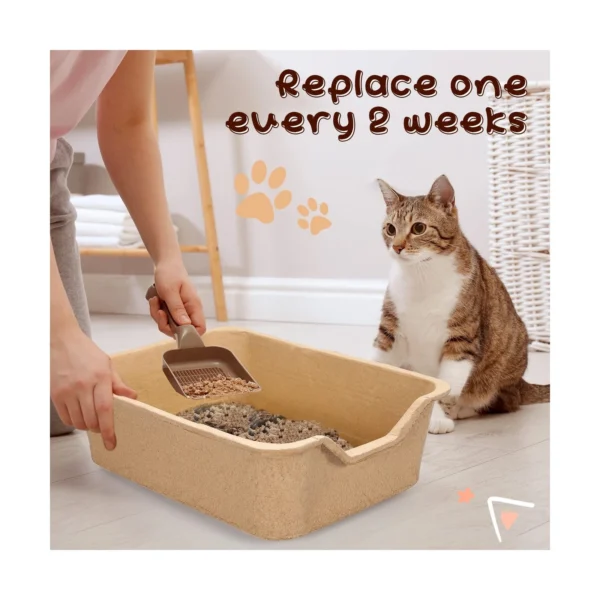 6970117127423-Bioline Disposable Cat Litter Basin 40x30x10cm-3