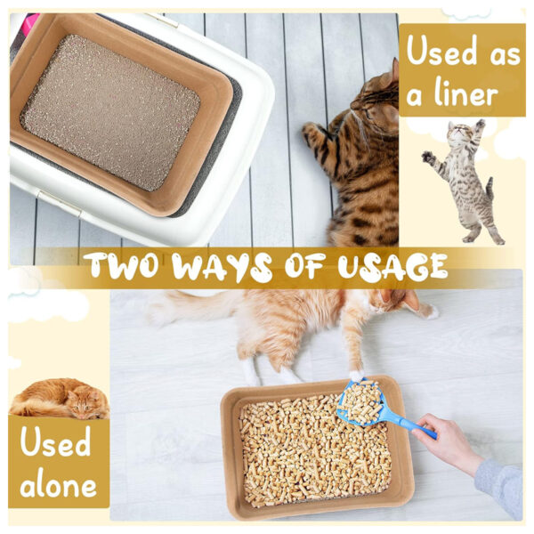 Bioline Disposable Cat Litter Basin 40x30x10cm-6