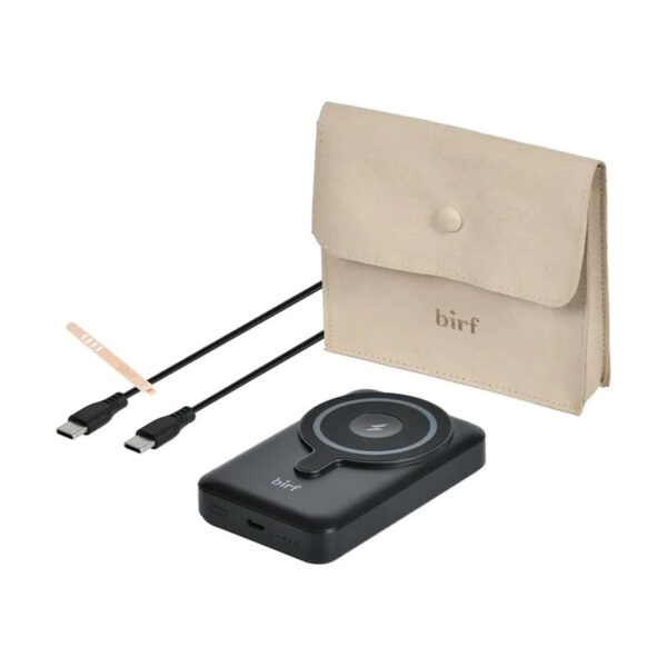 Birf 10,000mAh Magnetic Wireless Power Bank – Portable Charger for Phones, Earbuds & Smartwatches_3