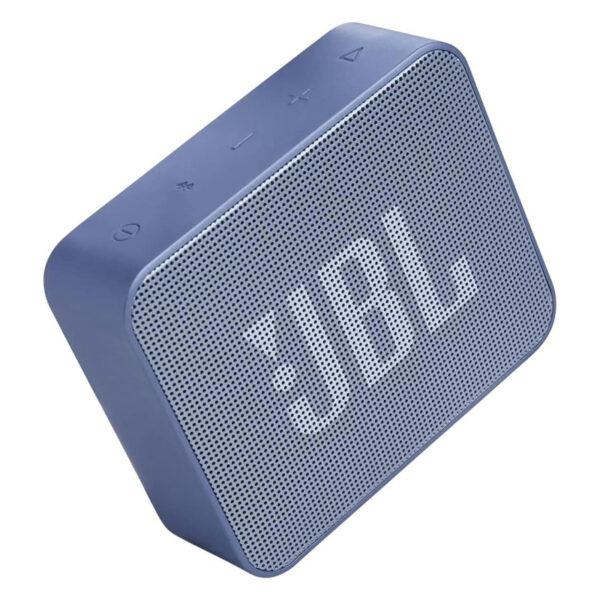 JBL Go Essential Portable Waterproof Speaker, Original JBL Pro Sound, Big Audio and Rich Bass, IPX7 Waterproof, Wireless Streaming, 5 Hours of Battery - Blue, JBLGOESBLU, Standard, Bluetooth