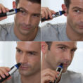 Panasonic ER-GN30-K Nose, Ear n Facial Hair Trimmer WetDry with Vortex Cleaning System, Black_2